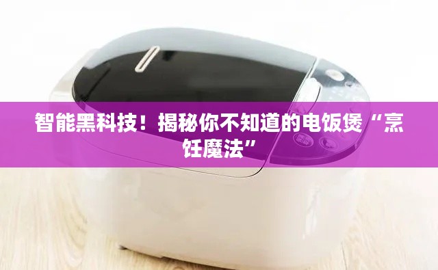 智能黑科技!揭秘你不知道的电饭煲“烹饪魔法”