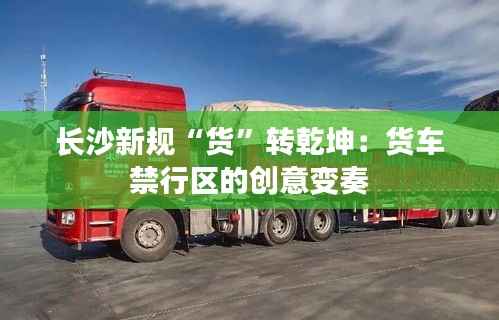 长沙新规“货”转乾坤:货车禁行区的创意变奏