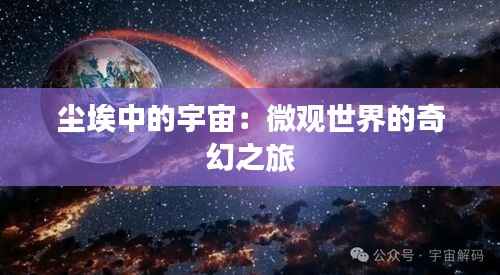 尘埃中的宇宙：微观世界的奇幻之旅