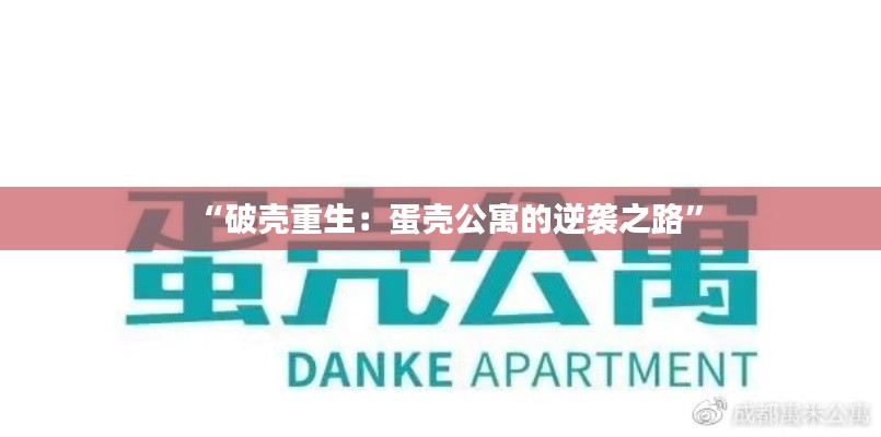 “破壳重生：蛋壳公寓的逆袭之路”