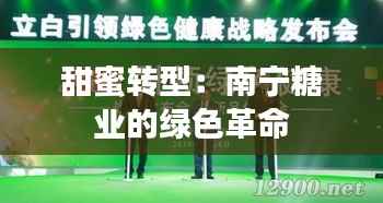 甜蜜转型:南宁糖业的绿色革命