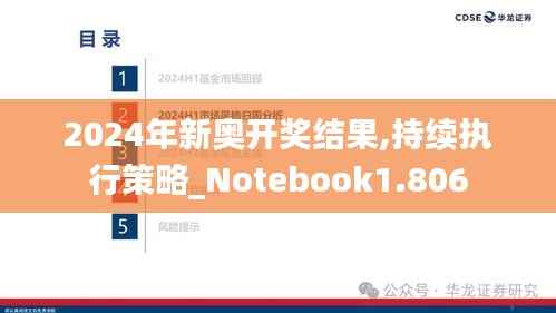 2024年新奥开奖结果,持续执行策略_Notebook1.806