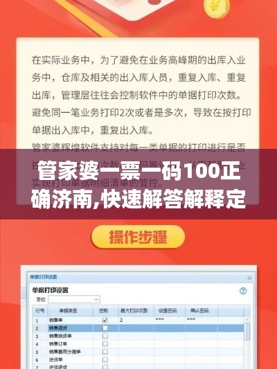 管家婆一票一码100正确济南,快速解答解释定义_免费版5.391