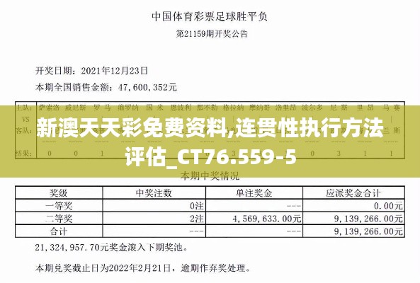 新澳天天彩免费资料,连贯性执行方法评估_CT76.559-5