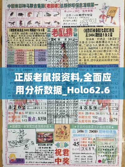 正版老鼠报资料,全面应用分析数据_Holo62.683-4