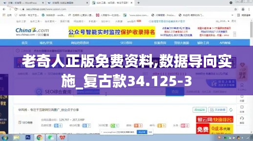 老奇人正版免费资料,数据导向实施_复古款34.125-3