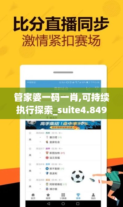 管家婆一码一肖,可持续执行探索_suite4.849-1