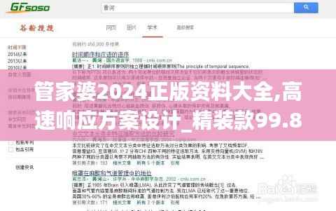 管家婆2024正版资料大全,高速响应方案设计_精装款99.850-6