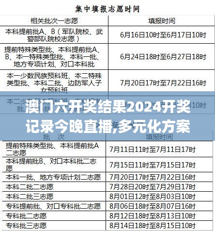 澳门六开奖结果2024开奖记录今晚直播,多元化方案执行策略_3D5.907