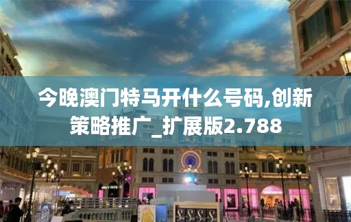 今晚澳门特马开什么号码,创新策略推广_扩展版2.788
