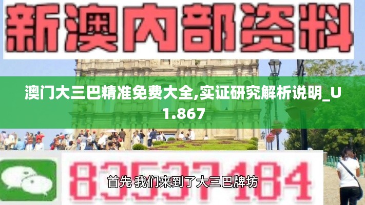澳门大三巴精准免费大全,实证研究解析说明_U1.867