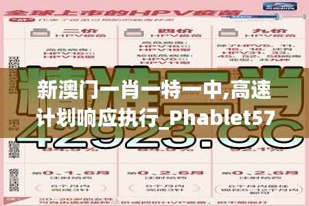 新澳门一肖一特一中,高速计划响应执行_Phablet57.289-4