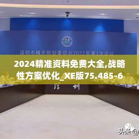 2024精准资料免费大全,战略性方案优化_XE版75.485-6