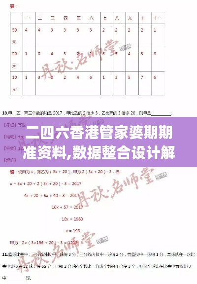 二四六香港管家婆期期准资料,数据整合设计解析_1440p22.194-9