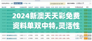 2024新澳天天彩免费资料单双中特,灵活性计划实施_8K5.148