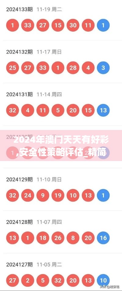 2024年澳门天天有好彩,安全性策略评估_精简版10.203-4