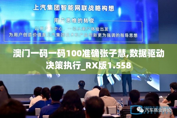 澳门一码一码100准确张子慧,数据驱动决策执行_RX版1.558