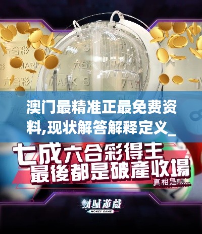 澳门最精准正最免费资料,现状解答解释定义_VIP8.357