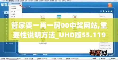 管家婆一肖一码00中奖网站,重要性说明方法_UHD版55.119-7