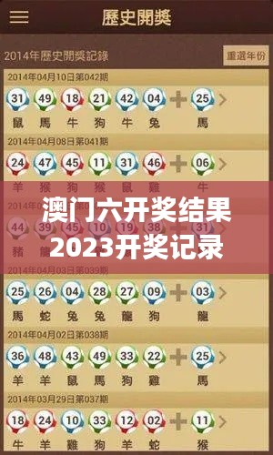 澳门六开奖结果2023开奖记录查询网站,未来展望解析说明_界面版54.885-4