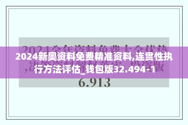 2024新奥资料免费精准资料,连贯性执行方法评估_钱包版32.494-1