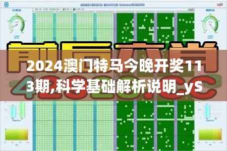 2024澳门特马今晚开奖113期,科学基础解析说明_yShop71.142-8