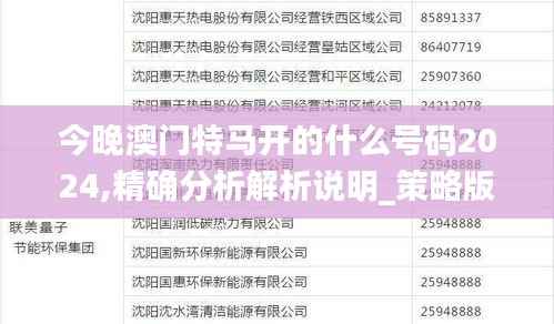 今晚澳门特马开的什么号码2024,精确分析解析说明_策略版23.493-8