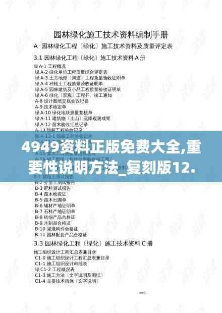 4949资料正版免费大全,重要性说明方法_复刻版12.585-8