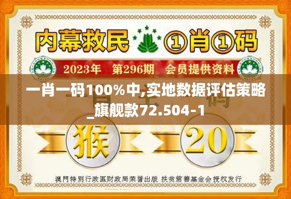 一肖一码100%中,实地数据评估策略_旗舰款72.504-1