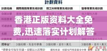 香港正版资料大全免费,迅速落实计划解答_精装版29.925-9