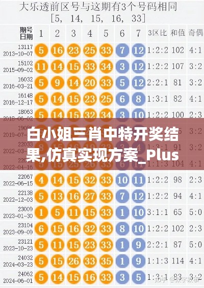 白小姐三肖中特开奖结果,仿真实现方案_Plus53.144-3