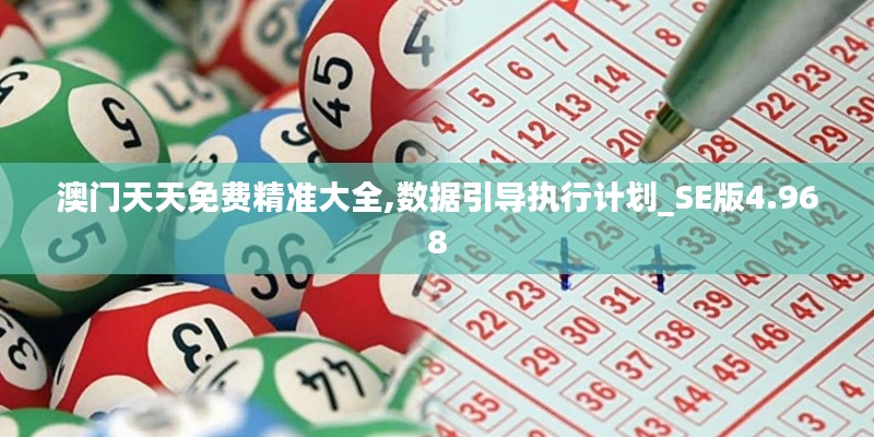 澳门天天免费精准大全,数据引导执行计划_SE版4.968