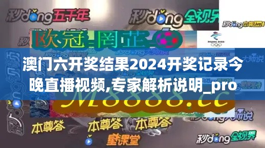 澳门六开奖结果2024开奖记录今晚直播视频,专家解析说明_pro18.100-2