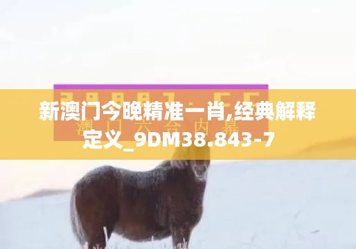 新澳门今晚精准一肖,经典解释定义_9DM38.843-7