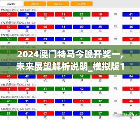 2024澳门特马今晚开奖一,未来展望解析说明_模拟版16.169-5