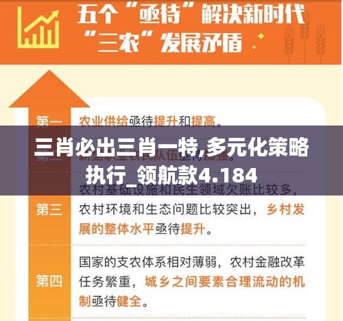 三肖必出三肖一特,多元化策略执行_领航款4.184
