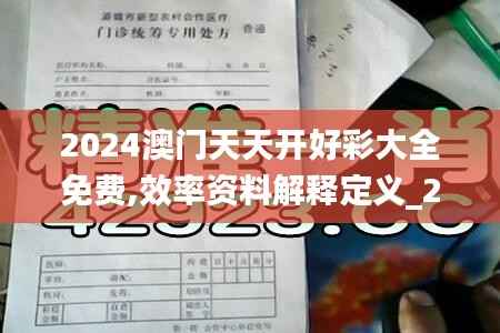 2024澳门天天开好彩大全免费,效率资料解释定义_2D99.849-5