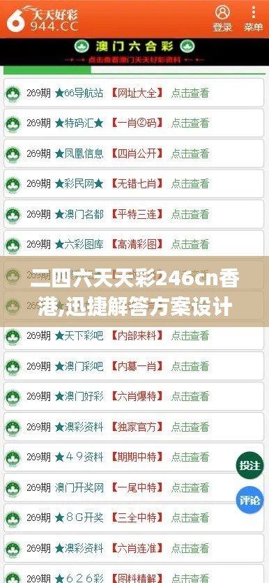 二四六天天彩246cn香港,迅捷解答方案设计_8K1.333