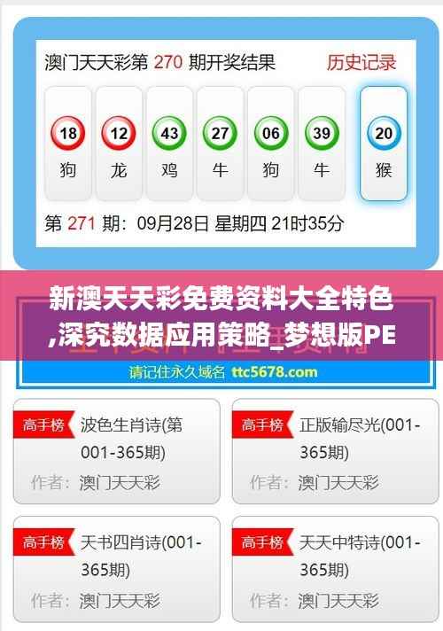 新澳天天彩免费资料大全特色,深究数据应用策略_梦想版PEB30.233