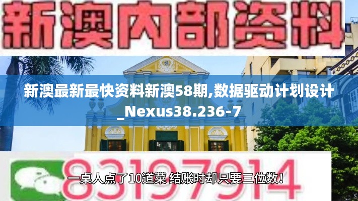 新澳最新最快资料新澳58期,数据驱动计划设计_Nexus38.236-7