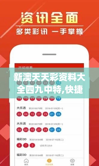 新澳天天彩资料大全四九中特,快捷问题方案设计_薄荷版1.901
