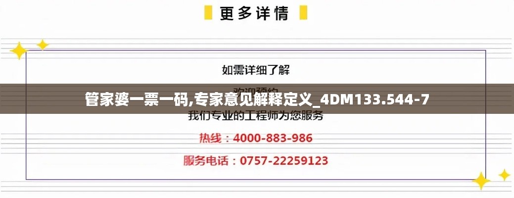 管家婆一票一码,专家意见解释定义_4DM133.544-7