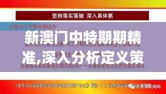 新澳门中特期期精准,深入分析定义策略_Harmony款48.146-2