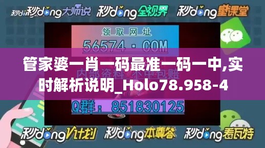 管家婆一肖一码最准一码一中,实时解析说明_Holo78.958-4