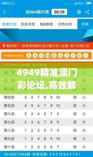 4949精准澳门彩论坛,高效解读说明_FHD版5.299