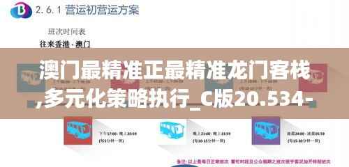 澳门最精准正最精准龙门客栈,多元化策略执行_C版20.534-8