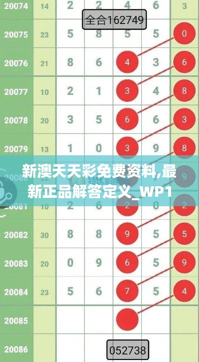 新澳天天彩免费资料,最新正品解答定义_WP19.796