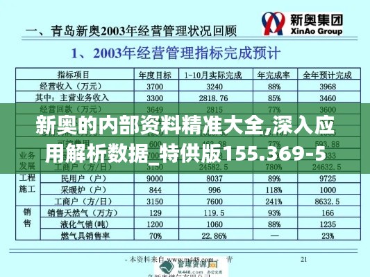 新奥的内部资料精准大全,深入应用解析数据_特供版155.369-5