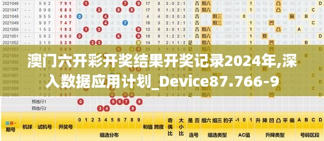 澳门六开彩开奖结果开奖记录2024年,深入数据应用计划_Device87.766-9