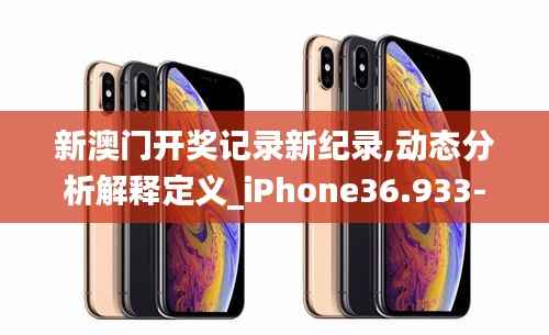 新澳门开奖记录新纪录,动态分析解释定义_iPhone36.933-4